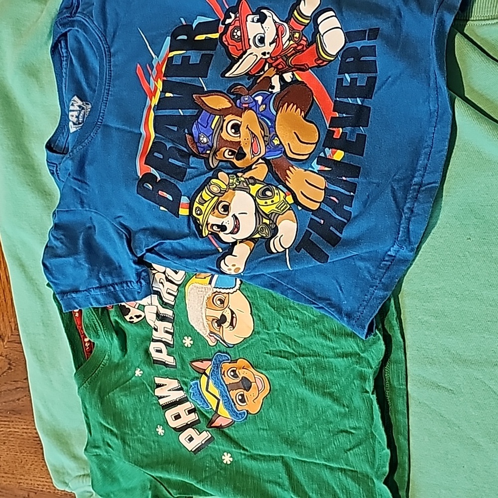 Boy's paw patrol shirts